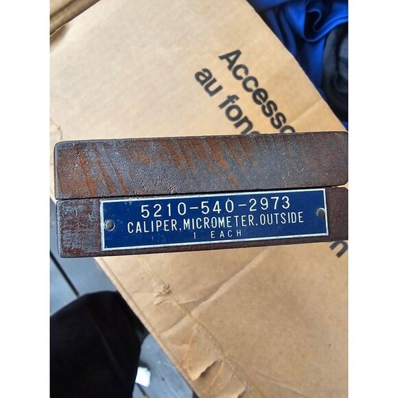 Mitutoyo 5210-540 Mechanical Outside Micrometer 0-1 in 0.001 Pre-owned Mint - Picture 5 of 5